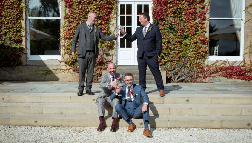 Phil and Kevin Wedding at Bowcliffe Hall Yorkshire